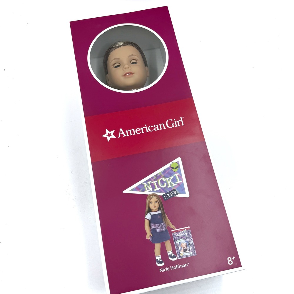 American Girl Nicki Hoffman Doll 1999 Historical Character 90s Skater 18in HNR73